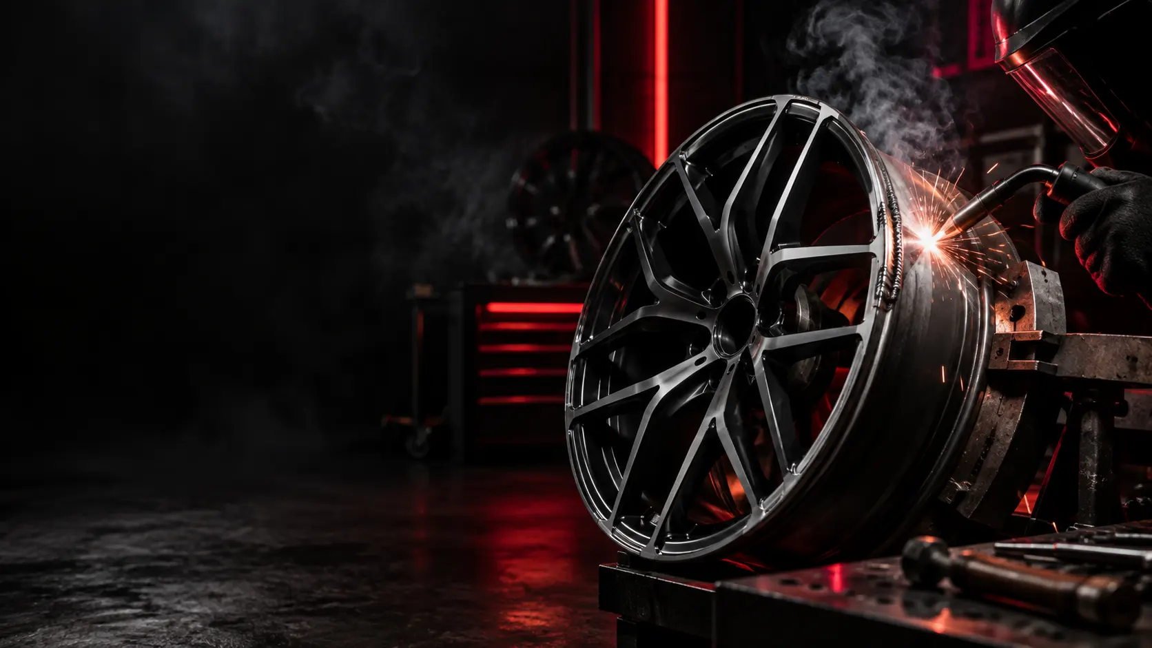 AWR alloy wheel welding service